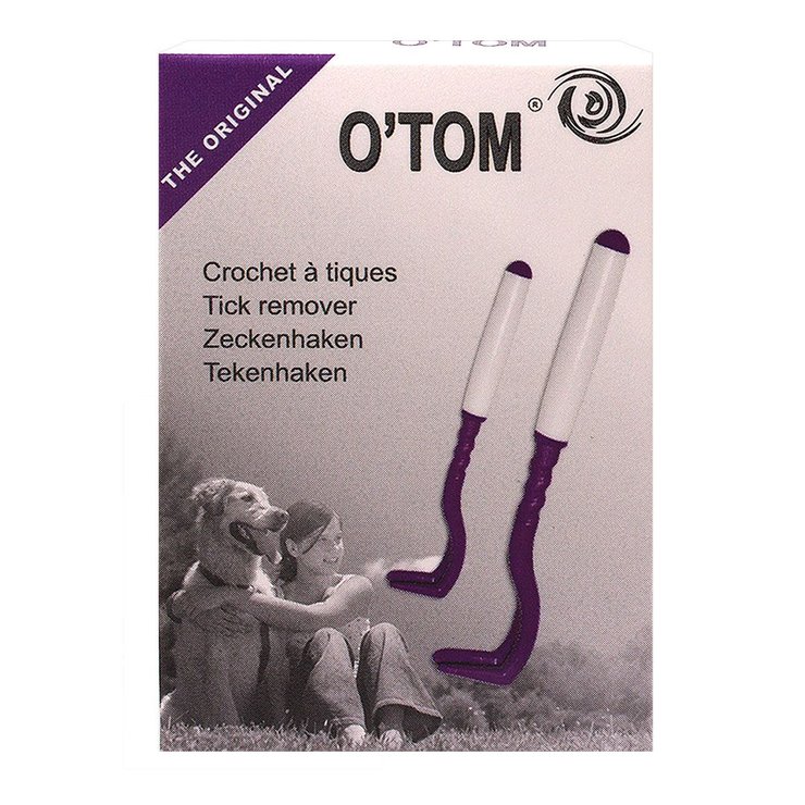 O'Tom 2 crochets à tiques