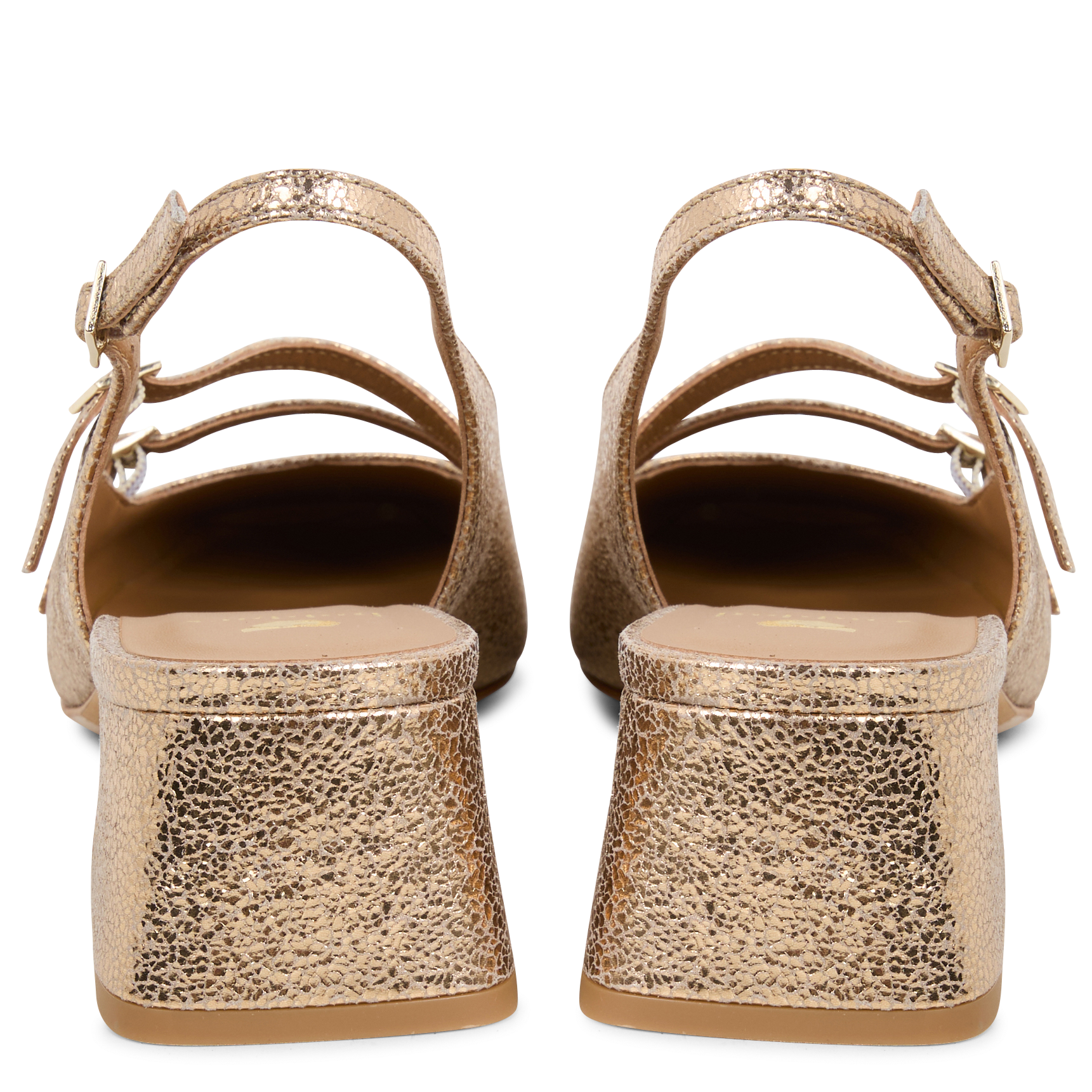 BECCA - Escarpins en cuir | Doré