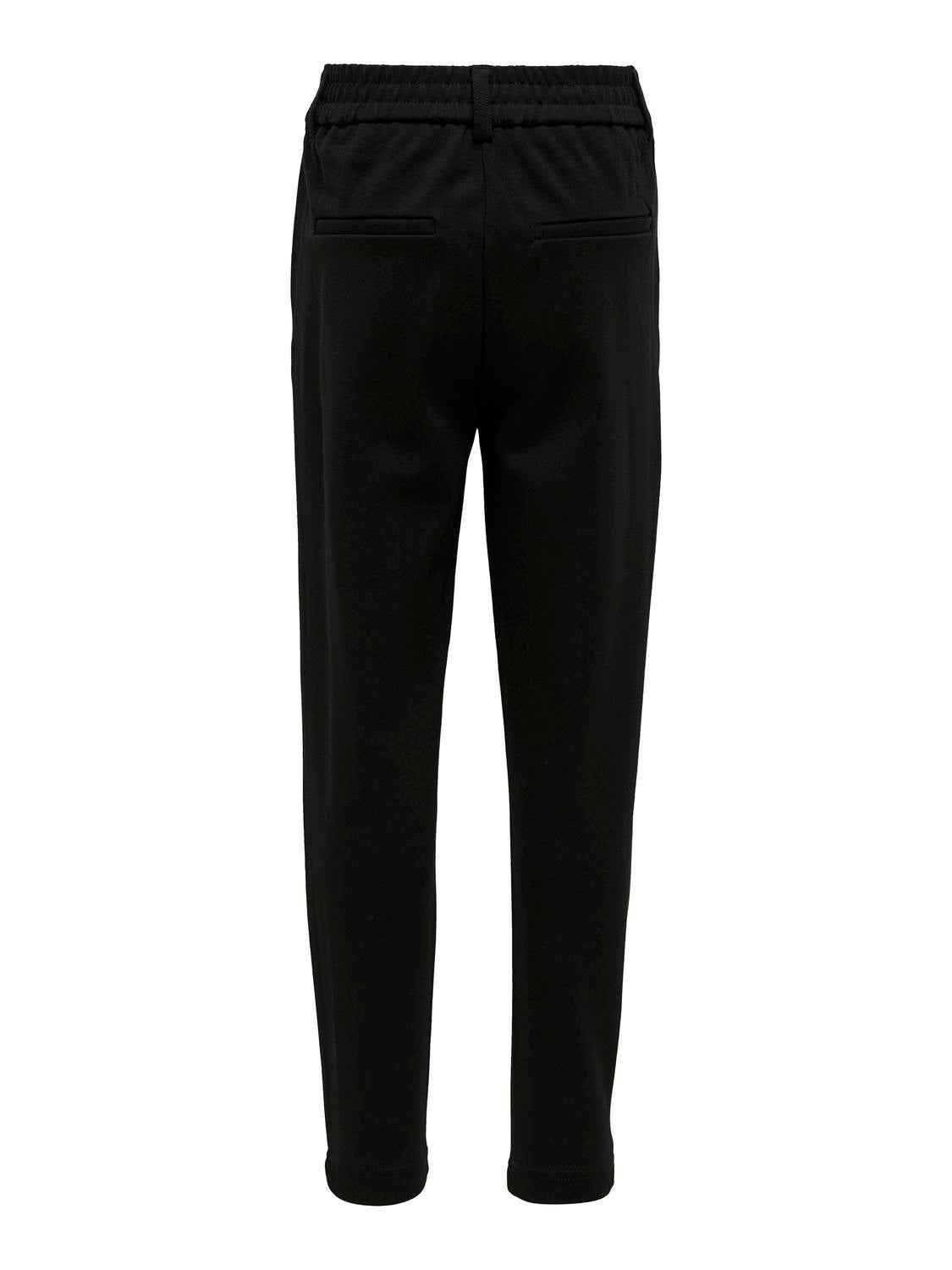 KOGPOPTRASH Normal geschnitten Klassische Hose Black