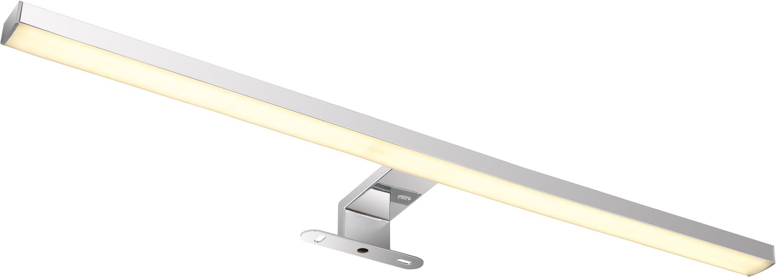 LED-Spiegelleuchte - verchromt - 60 cm