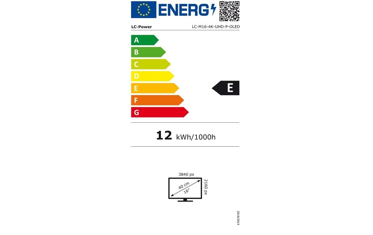 Monitor LC-M16-4K-UHD-P-OLED<br>Tragbarer 15.6