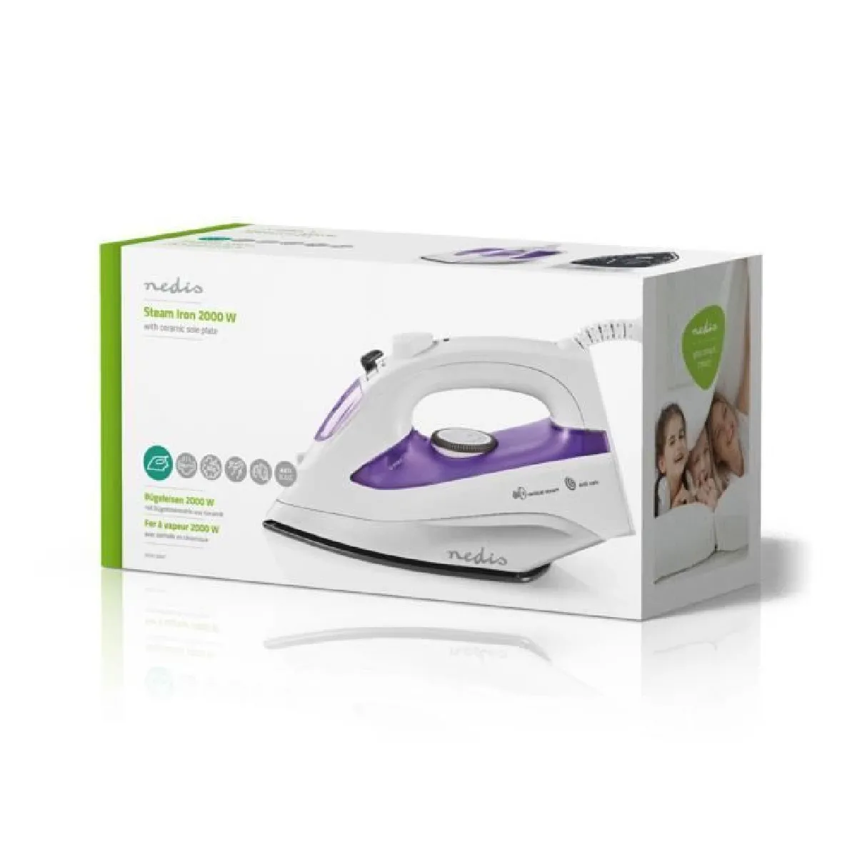 N/C Fer à vapeur 2000W - Violet