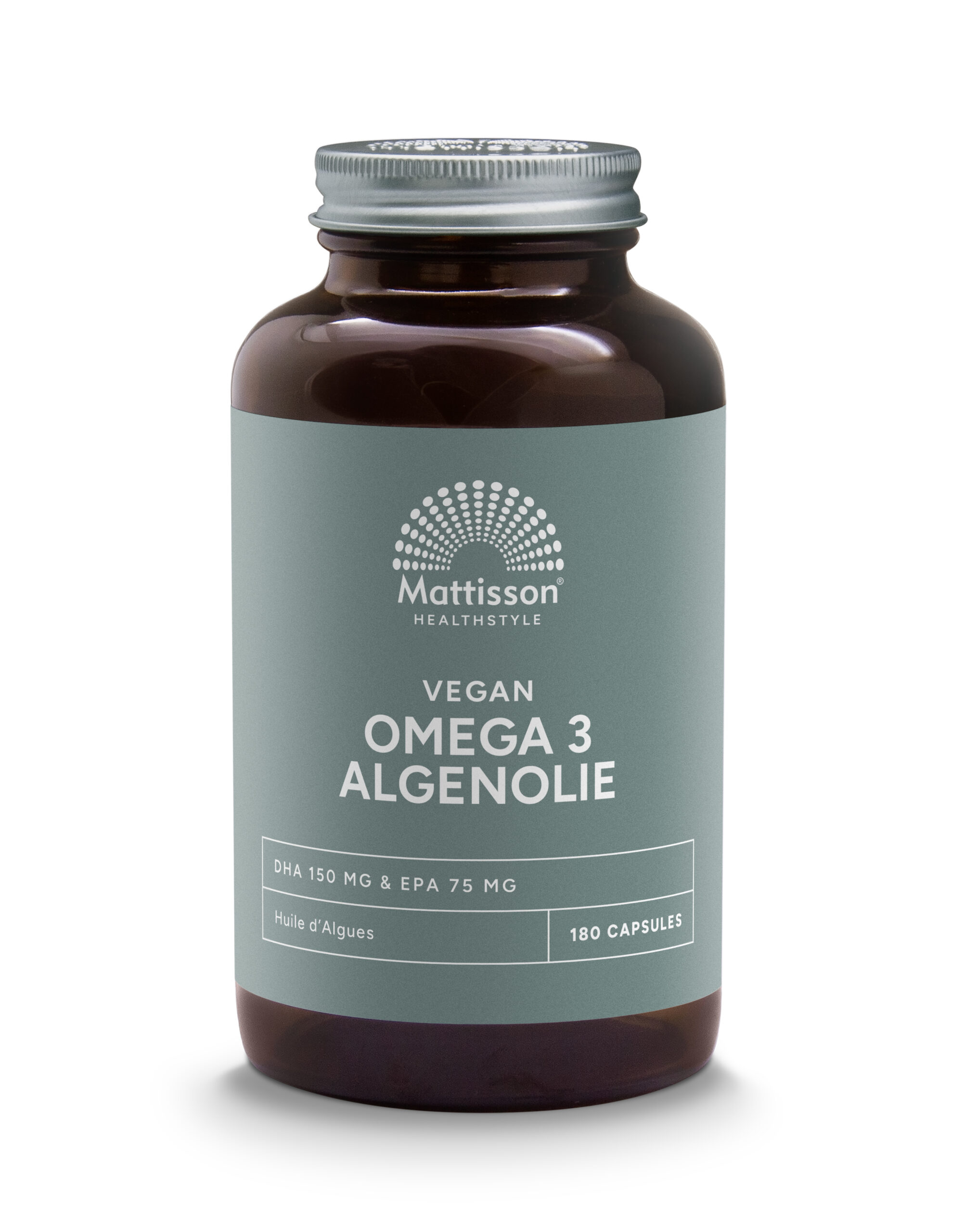 Mattisson Vegan Omega 3 Algenolie Dha 150Mg Epa 75Mg (180 vega capsules)