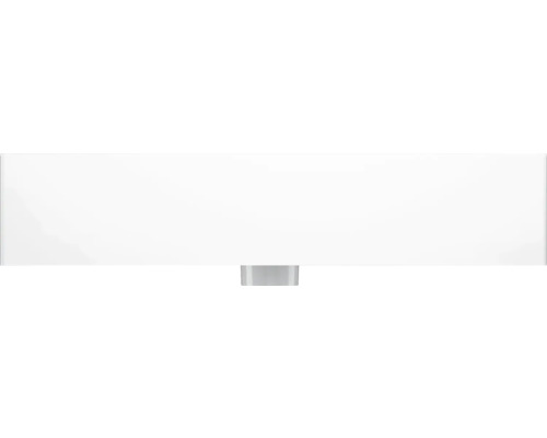 Jungborn QUATTRO wastafel, planchet links, 61 x 46 cm, glanzend wit