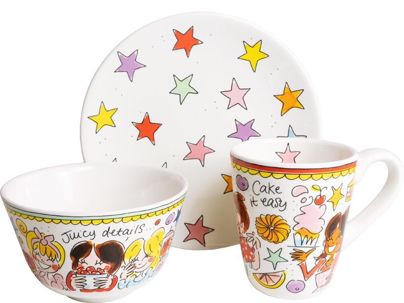 Blond Stars Geschenkset EB 3 stuks