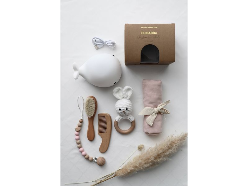 Oykami Geschenkset Athen Mädchen mit Wal Geschenkbox zur Geburt