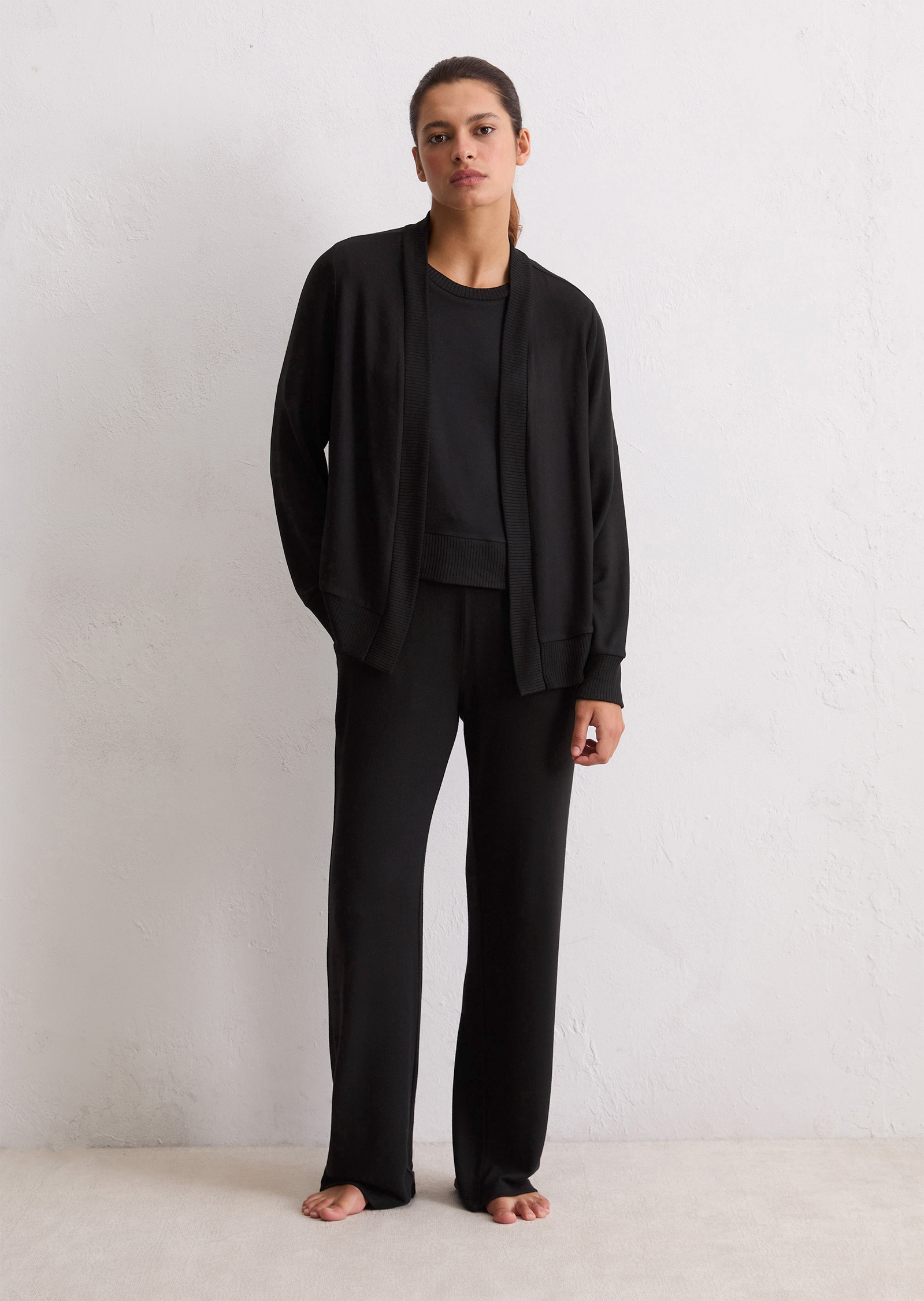 Marc O'Polo Cardigan »Soft Knit«, Langarm, ohne Verschluss, Feinstrick