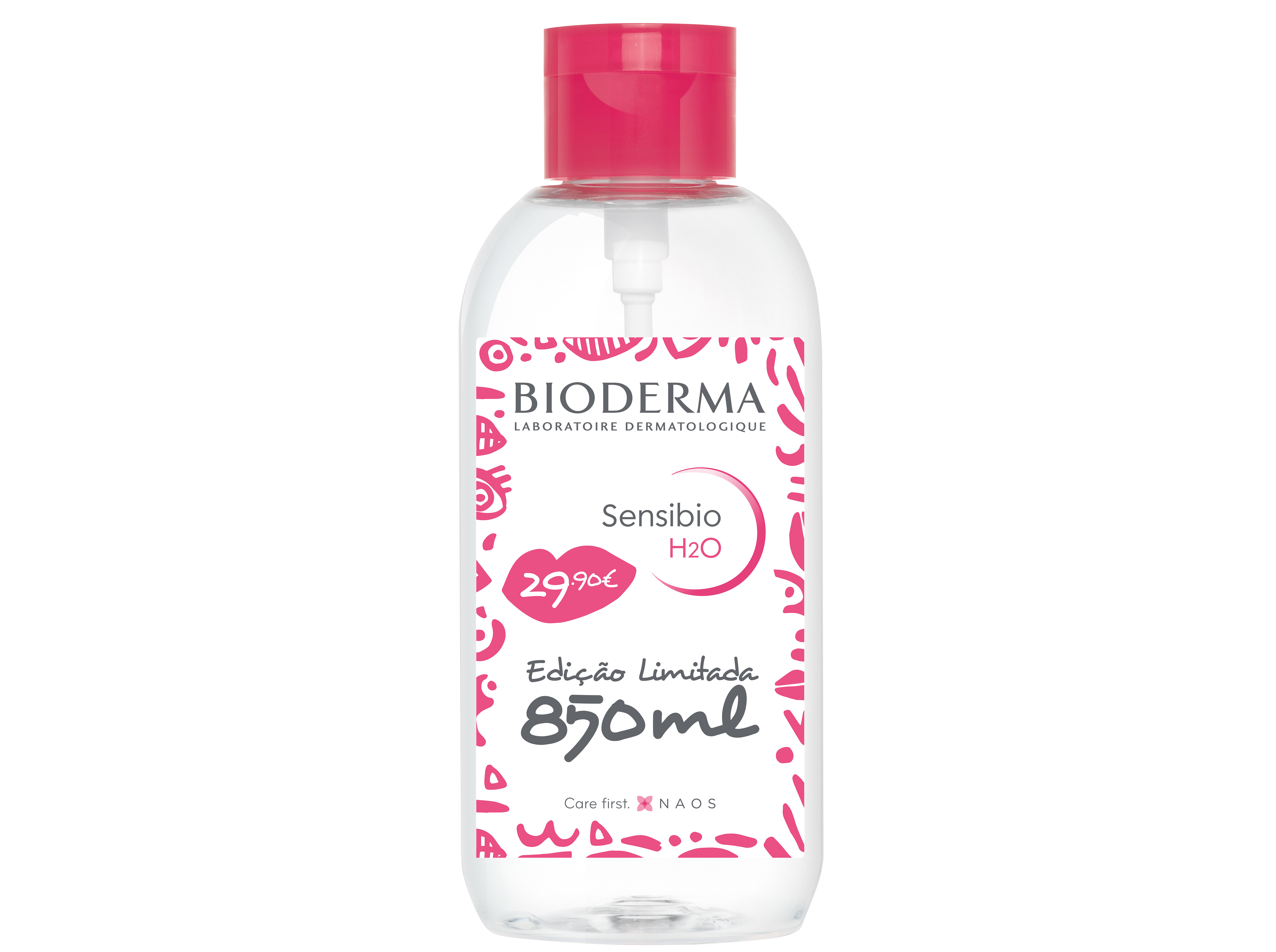AGUA MICELAR BIODERMA SENSIBIO H2O 850ML