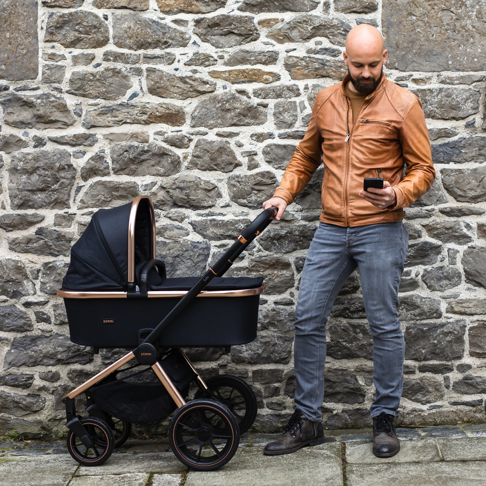 Zummi Solo Roségold 3-in-1 Reisesystem & Autositz