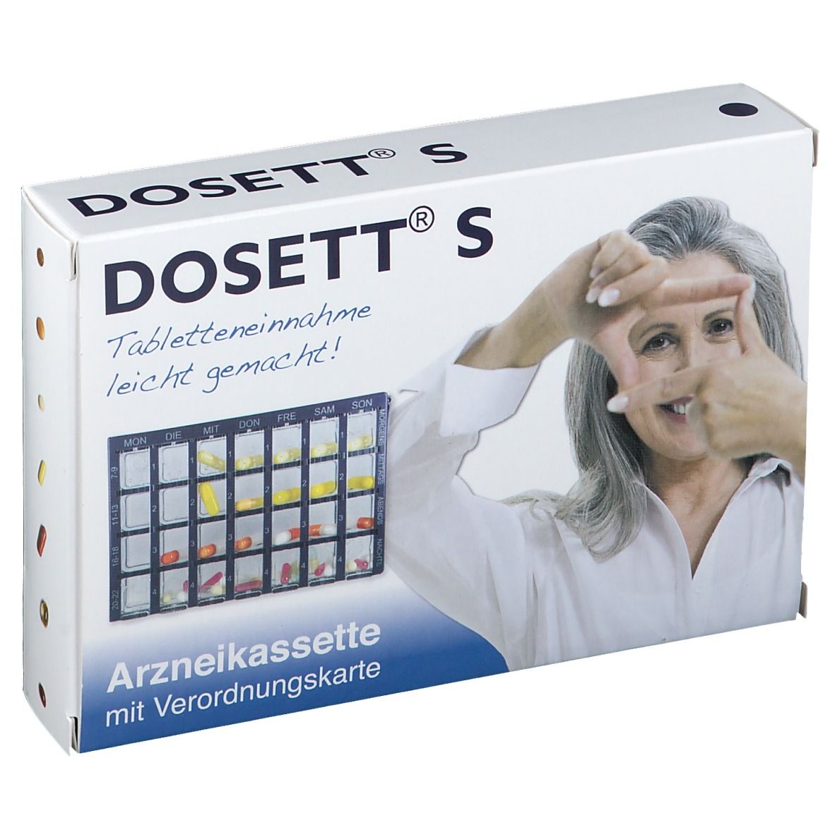 Dosett S Arzneikassette blau 11782