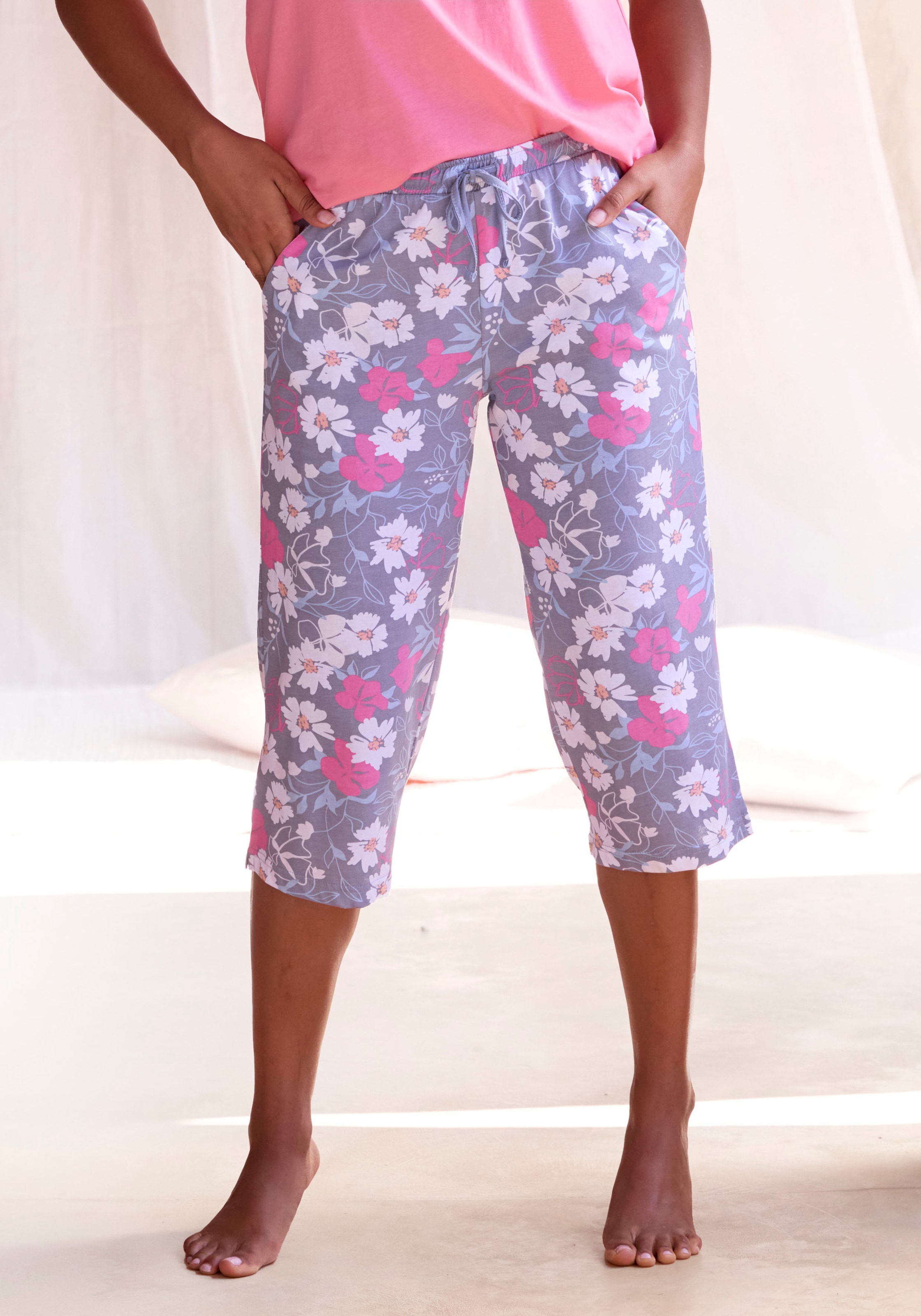Vivance Dreams Caprihose  in schmaler Capriform