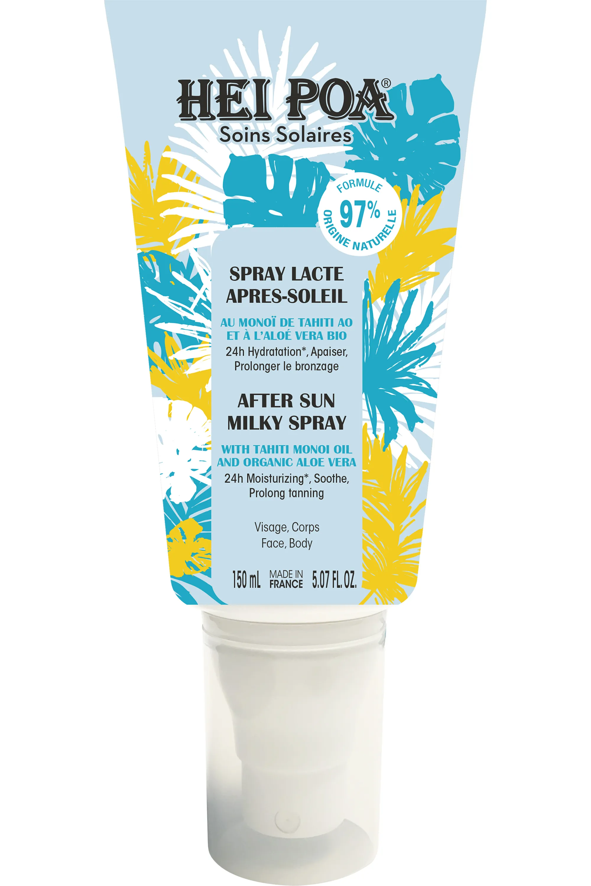 Hei Poa Spray lacté après-soleil-150 ml