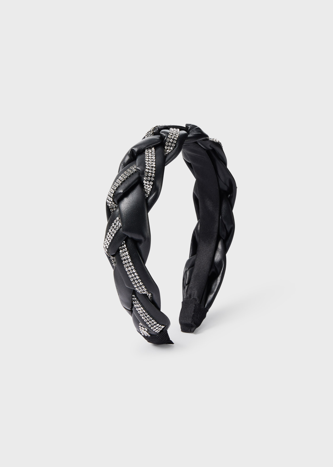 Faixa de cabelo trançada para meninas