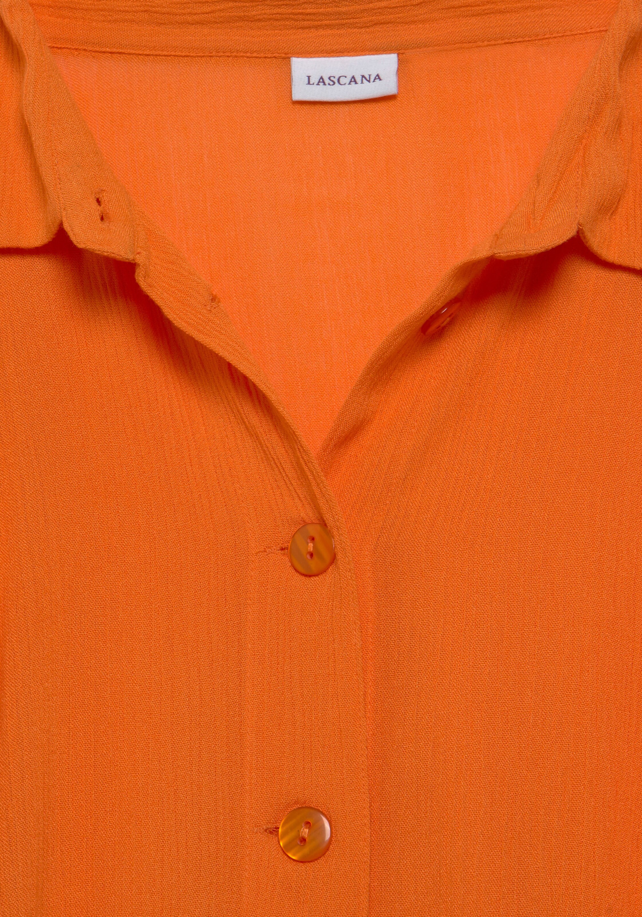 LASCANA Longbluse in orange