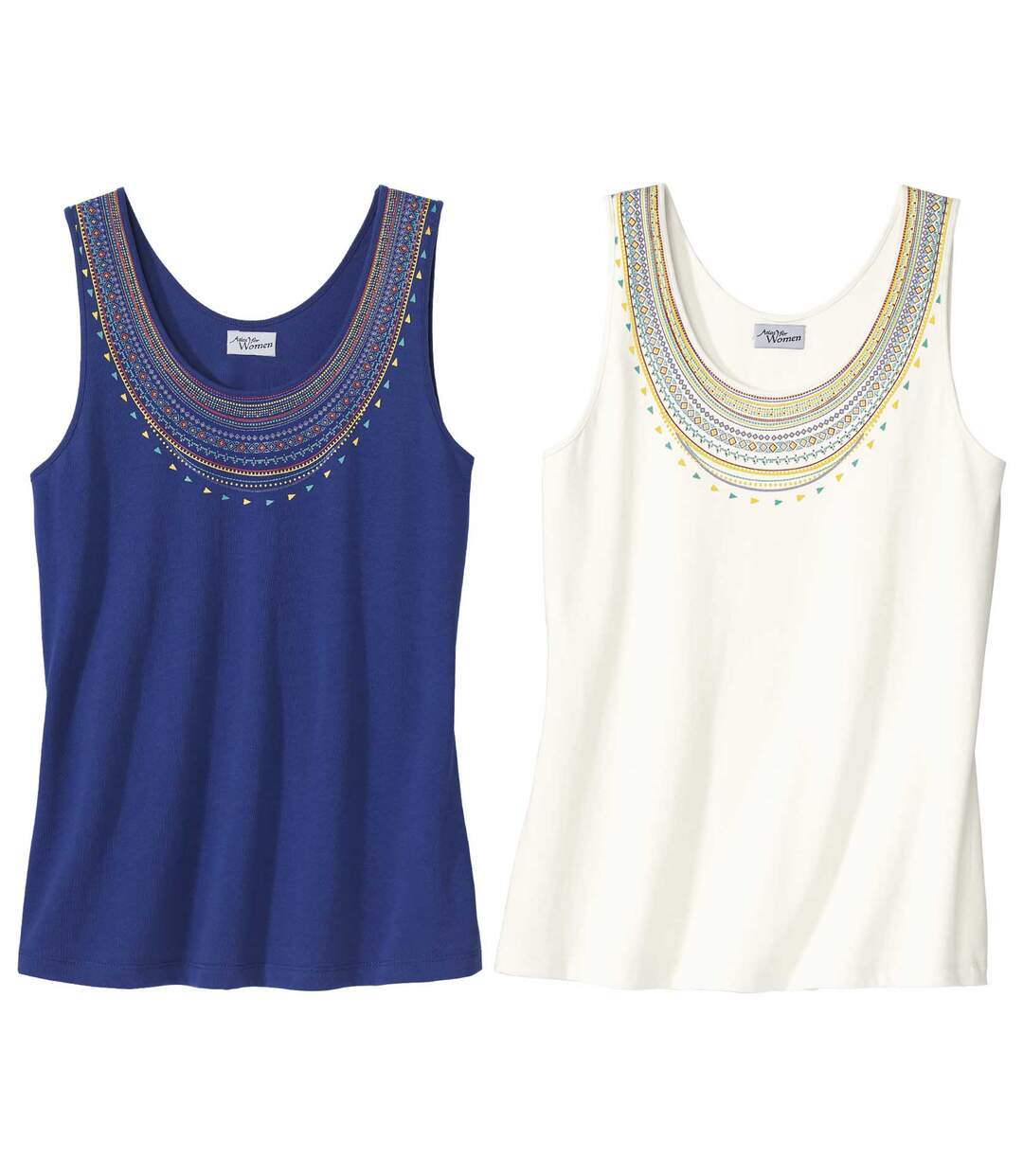 Lot de 2 Débardeurs Bijoux