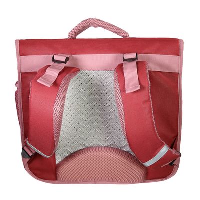 Cartable Cybel Phileas - 38 cm - 2 compartiments - rose - Bagtrotter