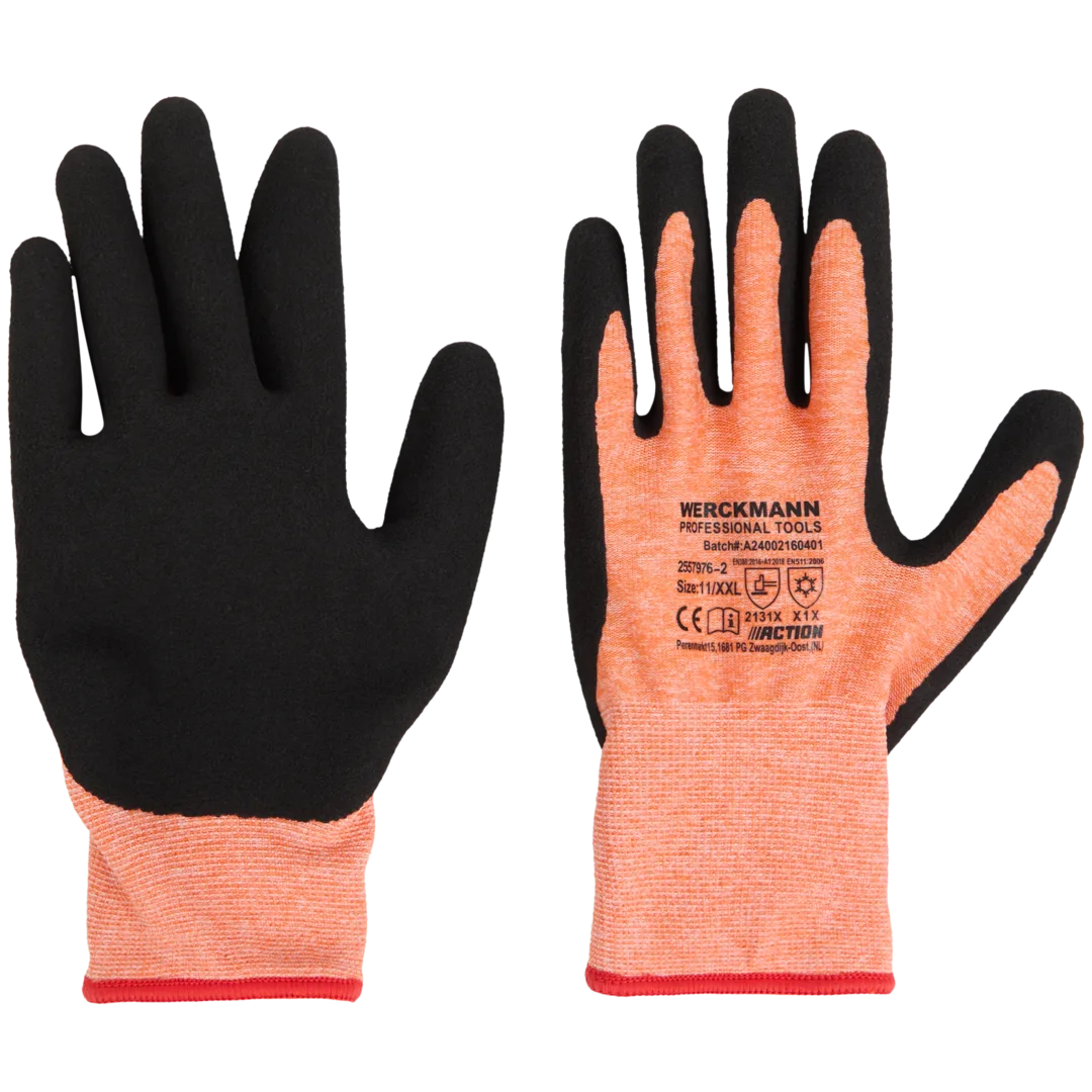 Werckmann thermo-werkhandschoenen Maten L - XXL