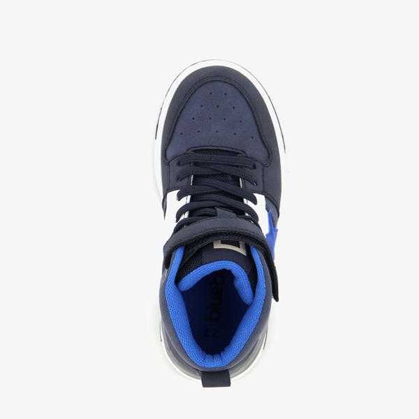 Blue Box hoge jongens sneakers blauw