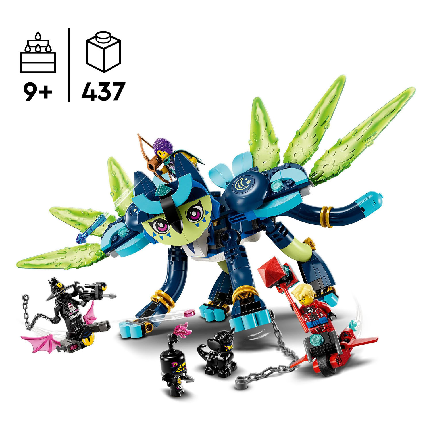 LEGO DREAMZzz 71476 Zoey en Zian De Kattenuil