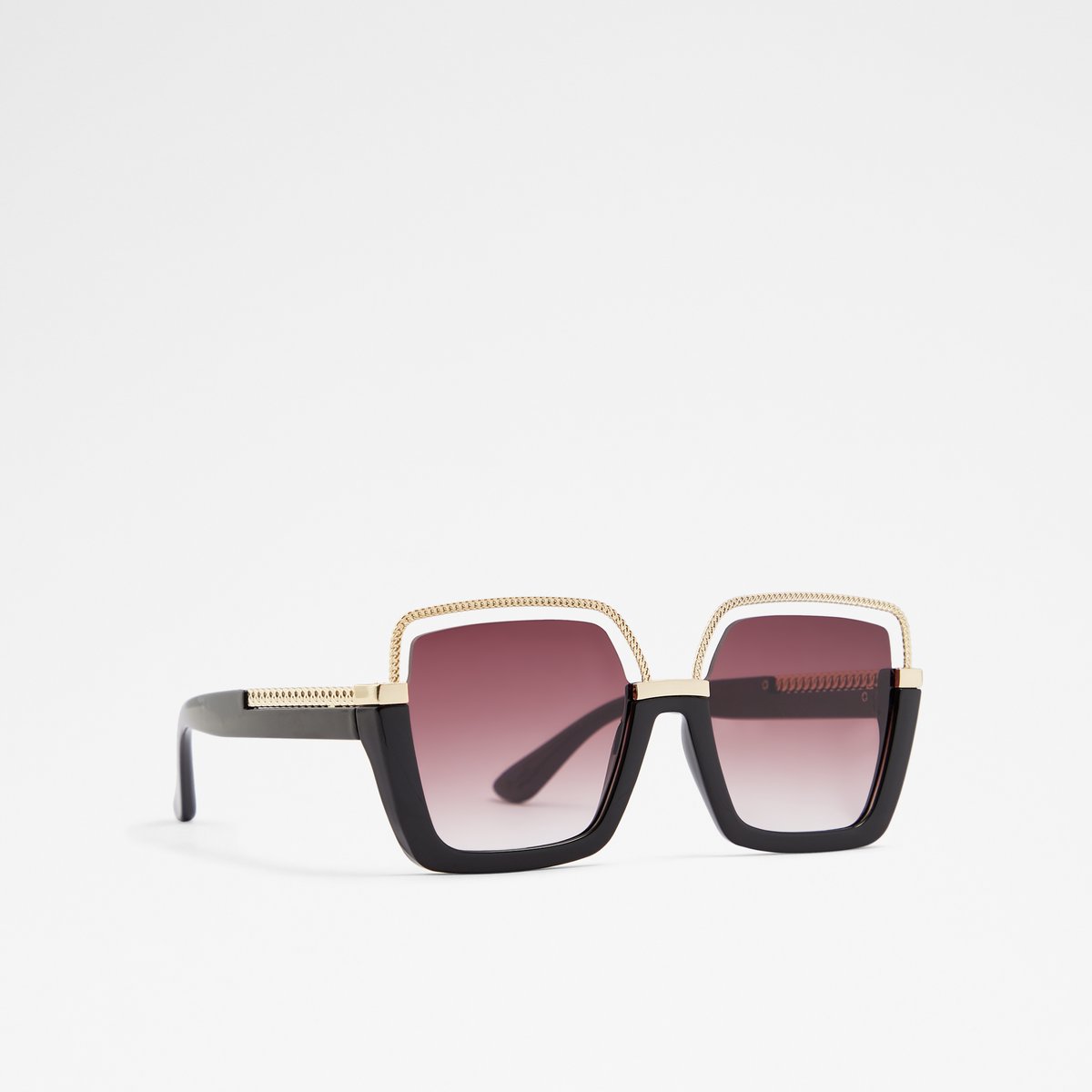 Carbla Black-Gold Multi Women Square