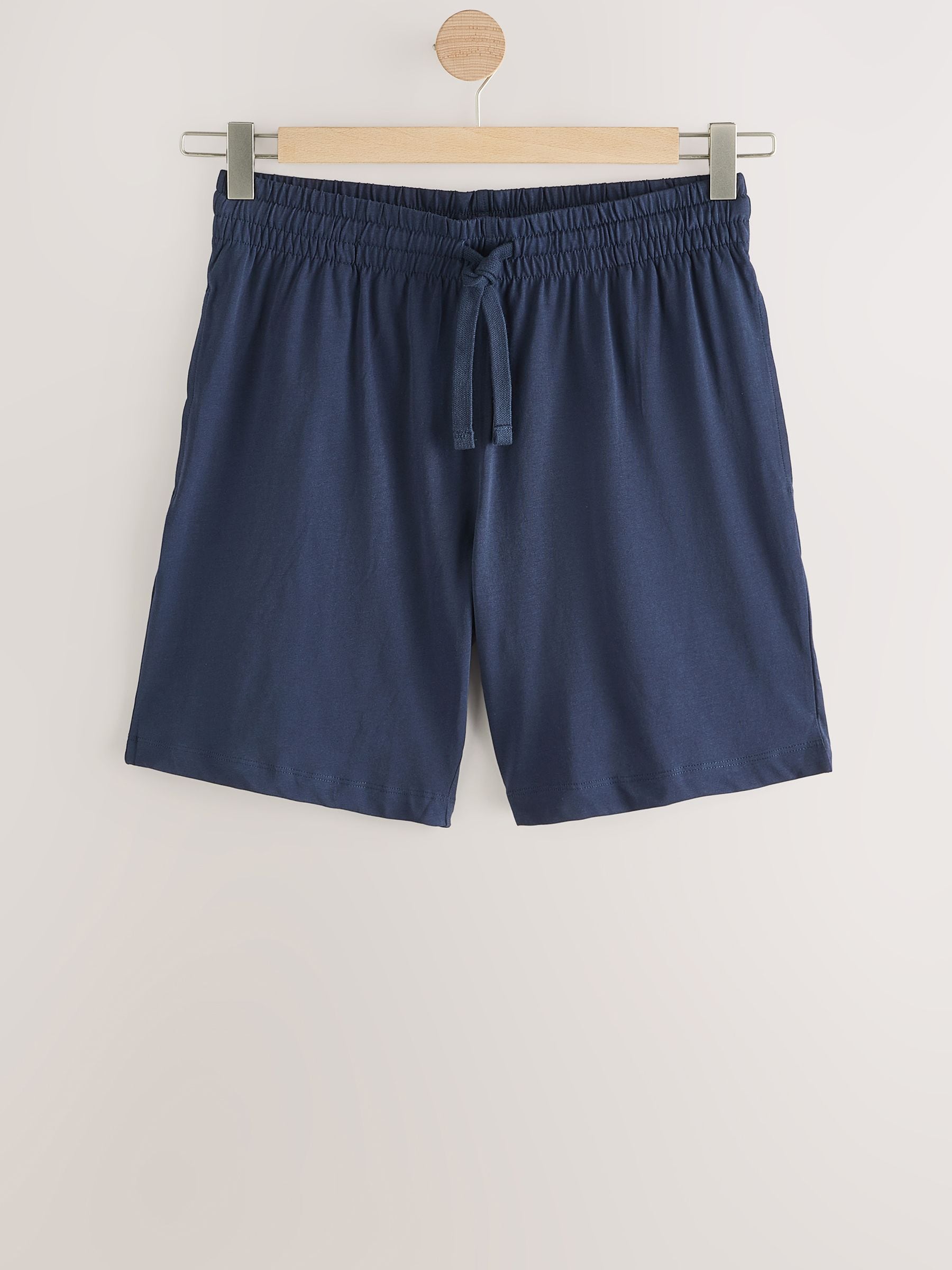 Marineblauw/grijs - Set van 3 jersey pyjamashorts
