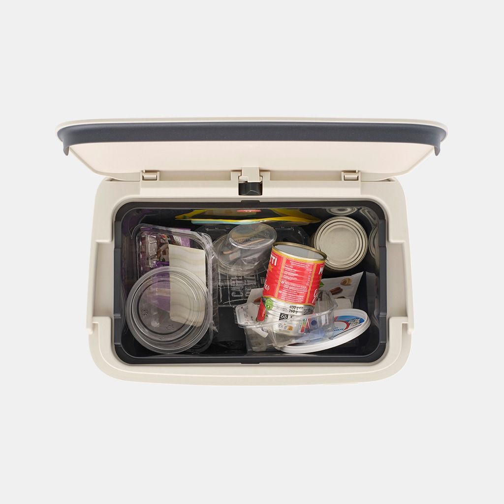 SortUp Recycle Prullenbak Hi, 20 25 liter - Soft Beige