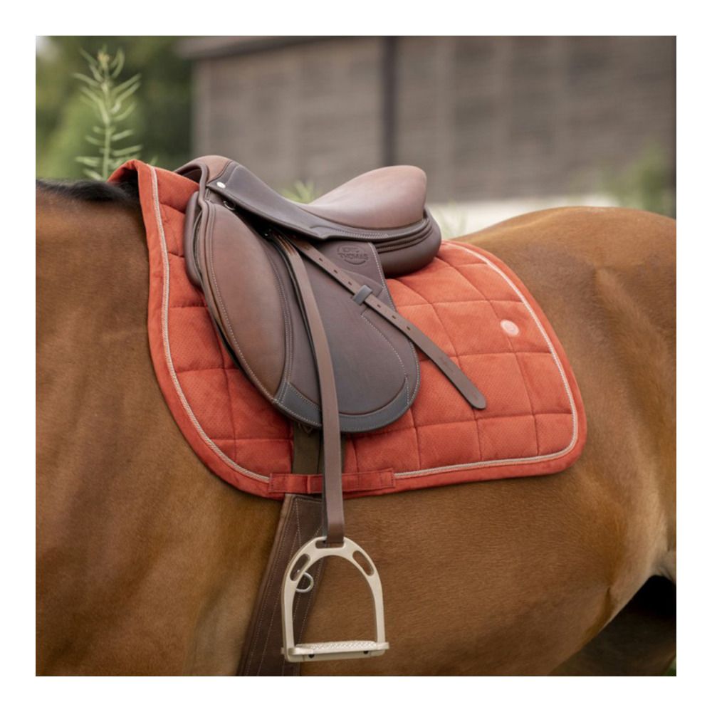 Equitheme SUEDE - Tapis mixte rouille