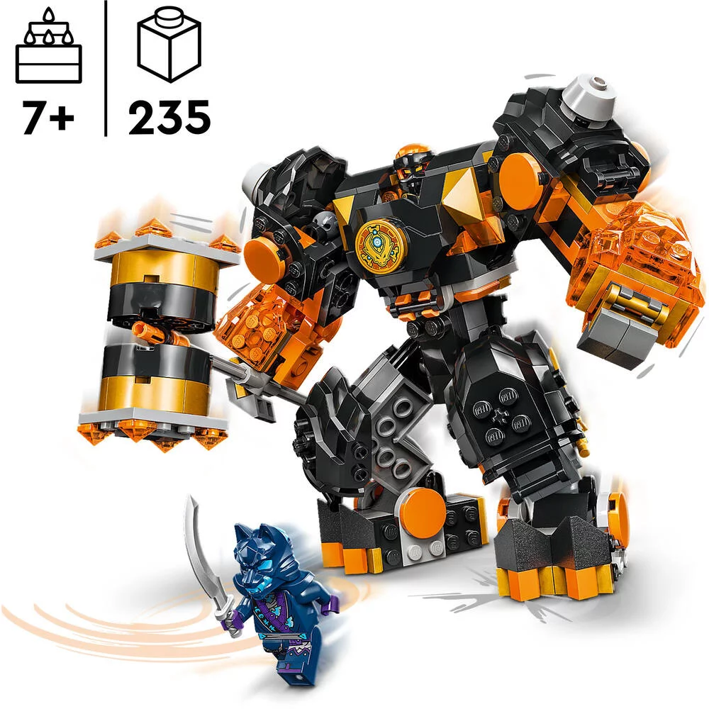 LEGO®NINJAGO® 71806 - LE ROBOT ELEMENTAIRE DE LA TERRE DE COLE