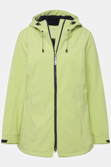 HYPRAR Softshelljacke, Fleecefutter, 2-Wege-Zipper