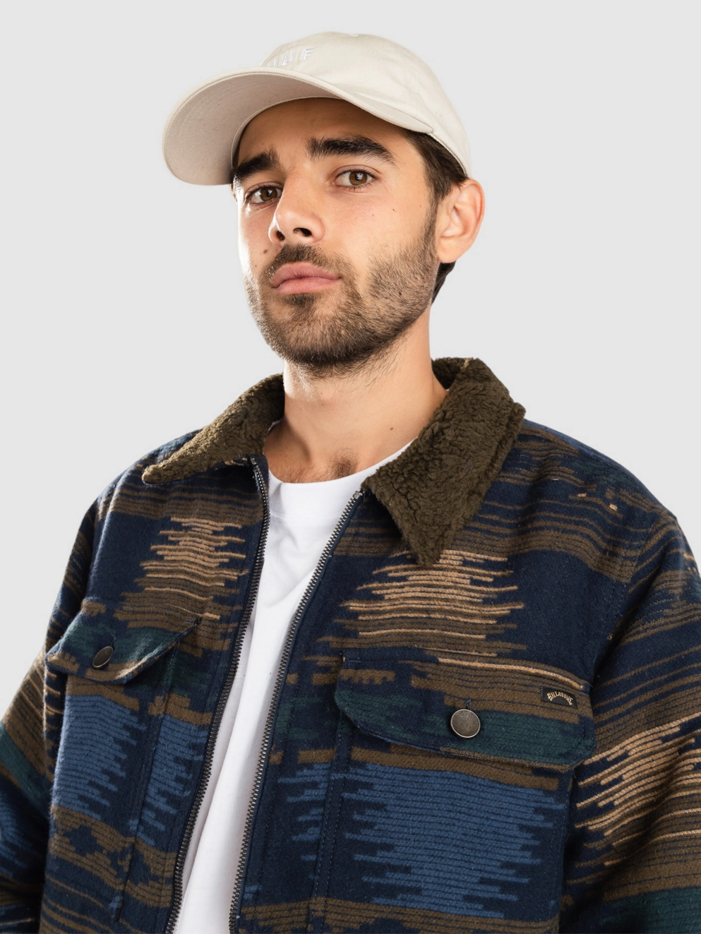 Billabong Barlow Sherpa Jacket navy