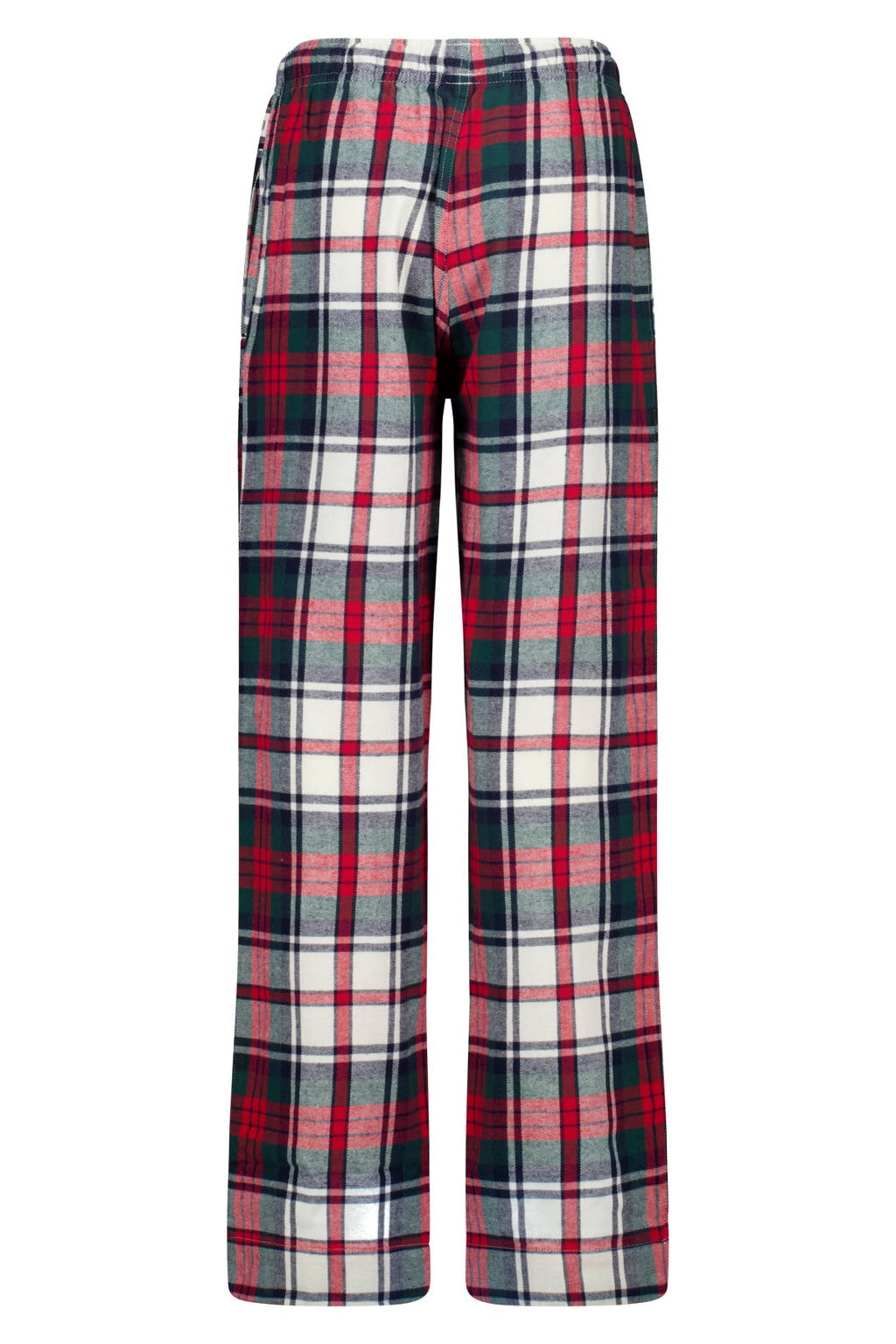 America Today geruite pyjamabroek groen/rood