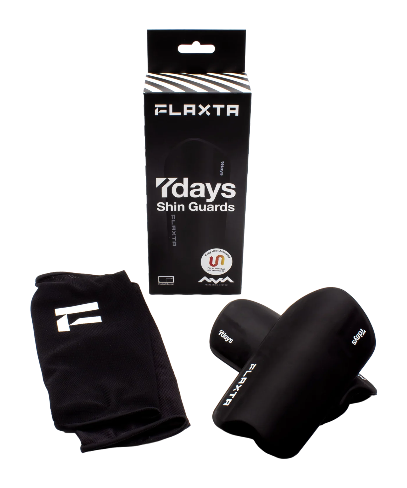 Flaxta 7days Schienbeinschoner Schwarz