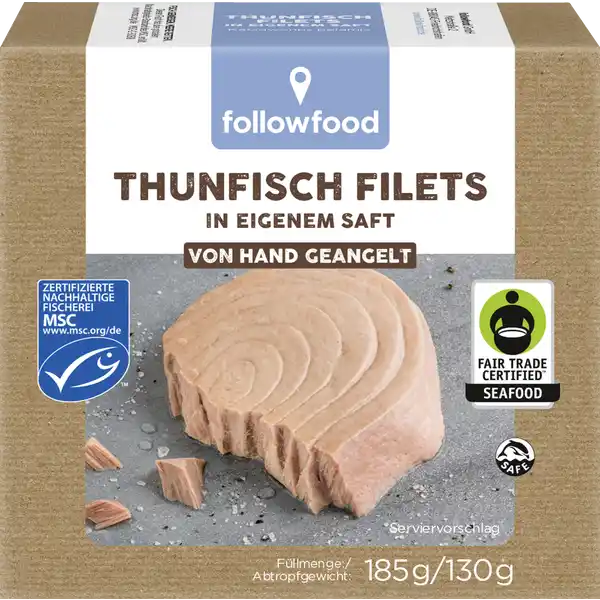 Thunfisch Filets natur