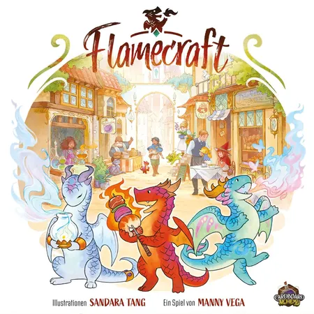 Asmodee Cardboard Alchemy Flamecraft