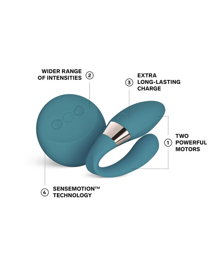LELO Tiani Duo Vibrator til par Blå