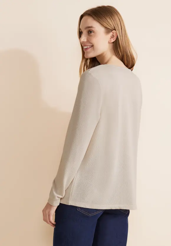 Sommer Strickjacke - smooth sand beige