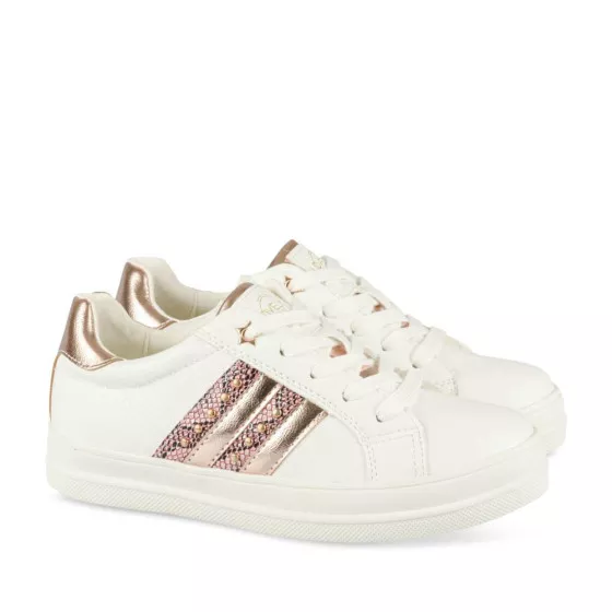 Baskets BLANC LOVELY SKULL