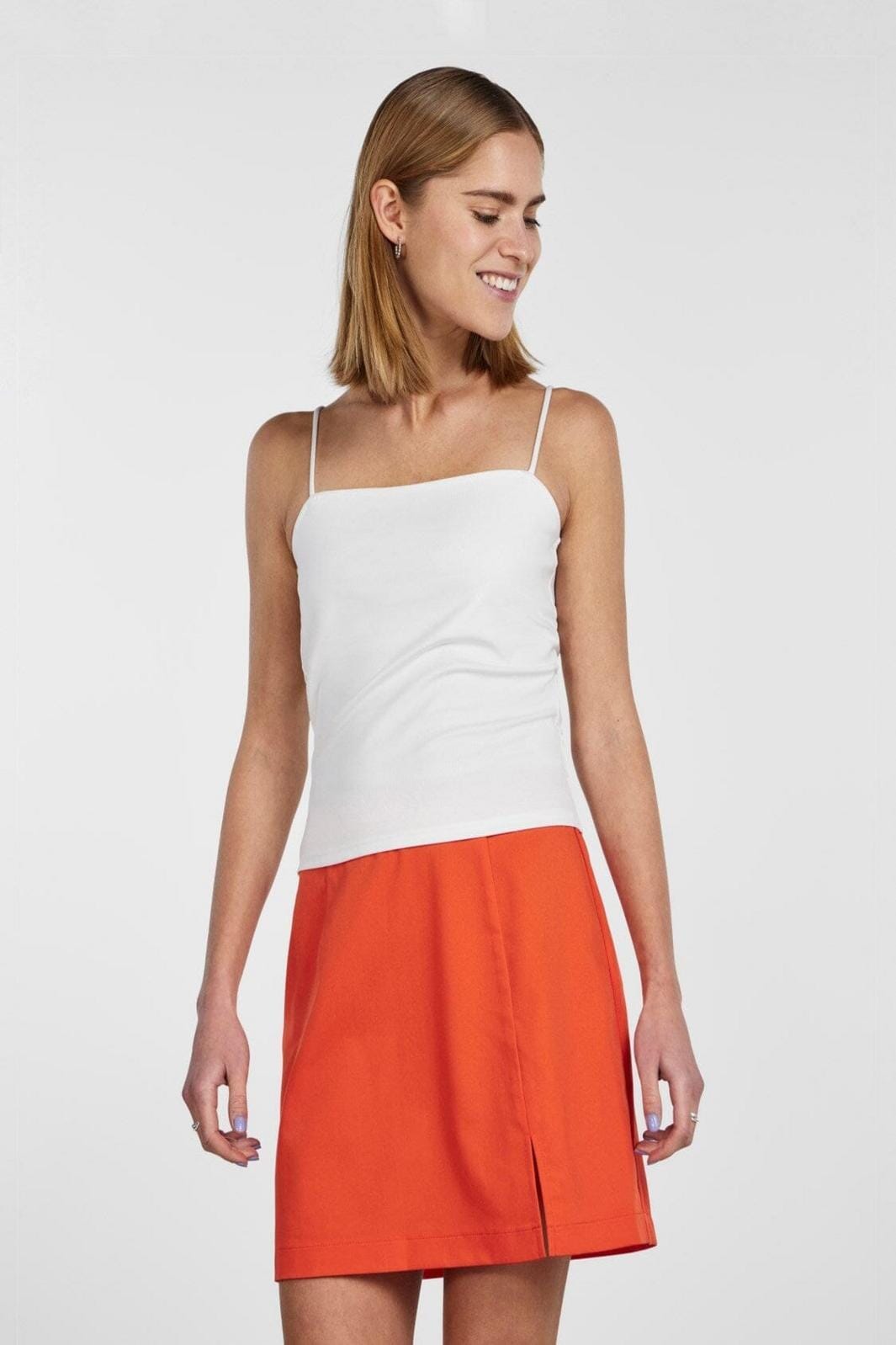 Pieces Pcminni Strap Top 4318970 bright white