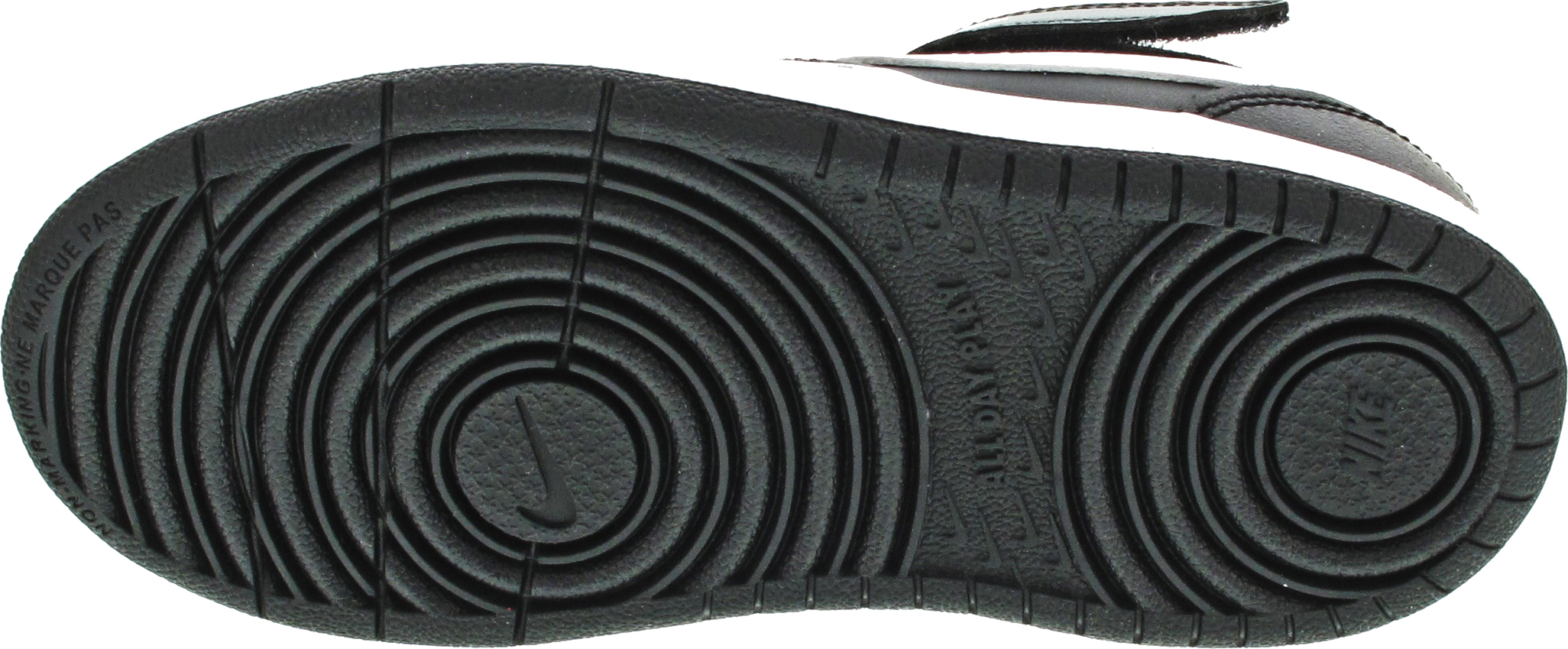 Nike Court Borough Low 2 Lauflernschuh schwarz