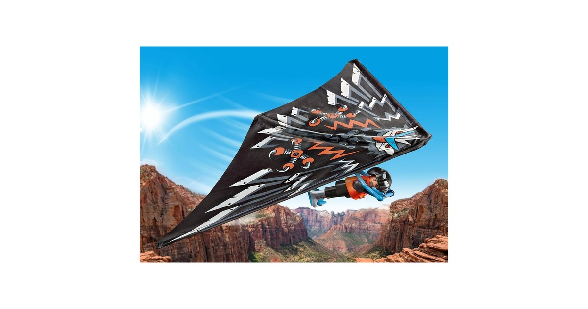 PLAYMOBILSports & Action - Starterpack Deltavlieger Constructiespeelgoed  (71079)