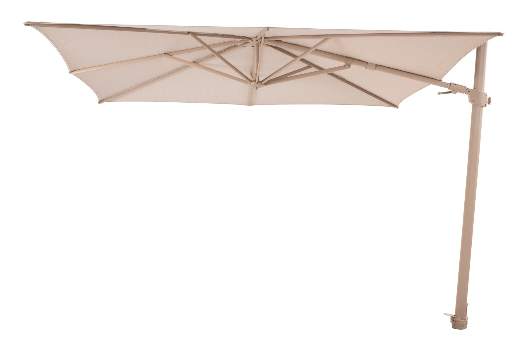 4 Seasons zweefparasol Siesta Premium 300x300 cm â zand|latte