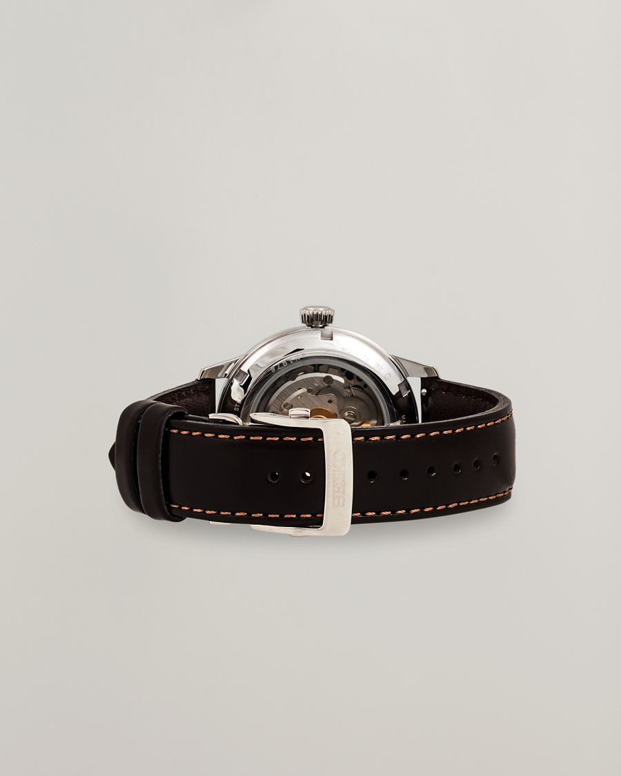 Seiko Presage Automatic Leather 41mm Green Dial