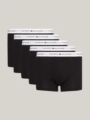 Pacote com 5 Cuecas Boxer com Logo Repetido Essencial