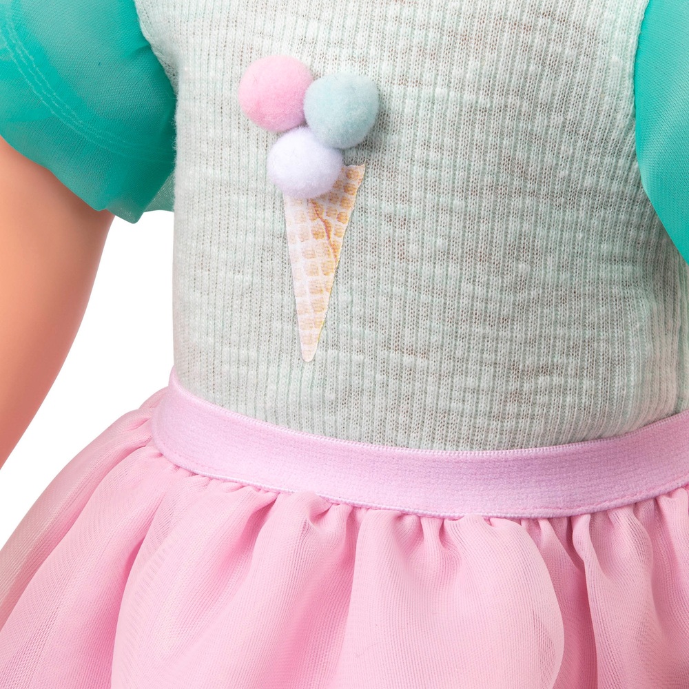 Our Generation Eiscreme-Outfit mit Schlittschuhen