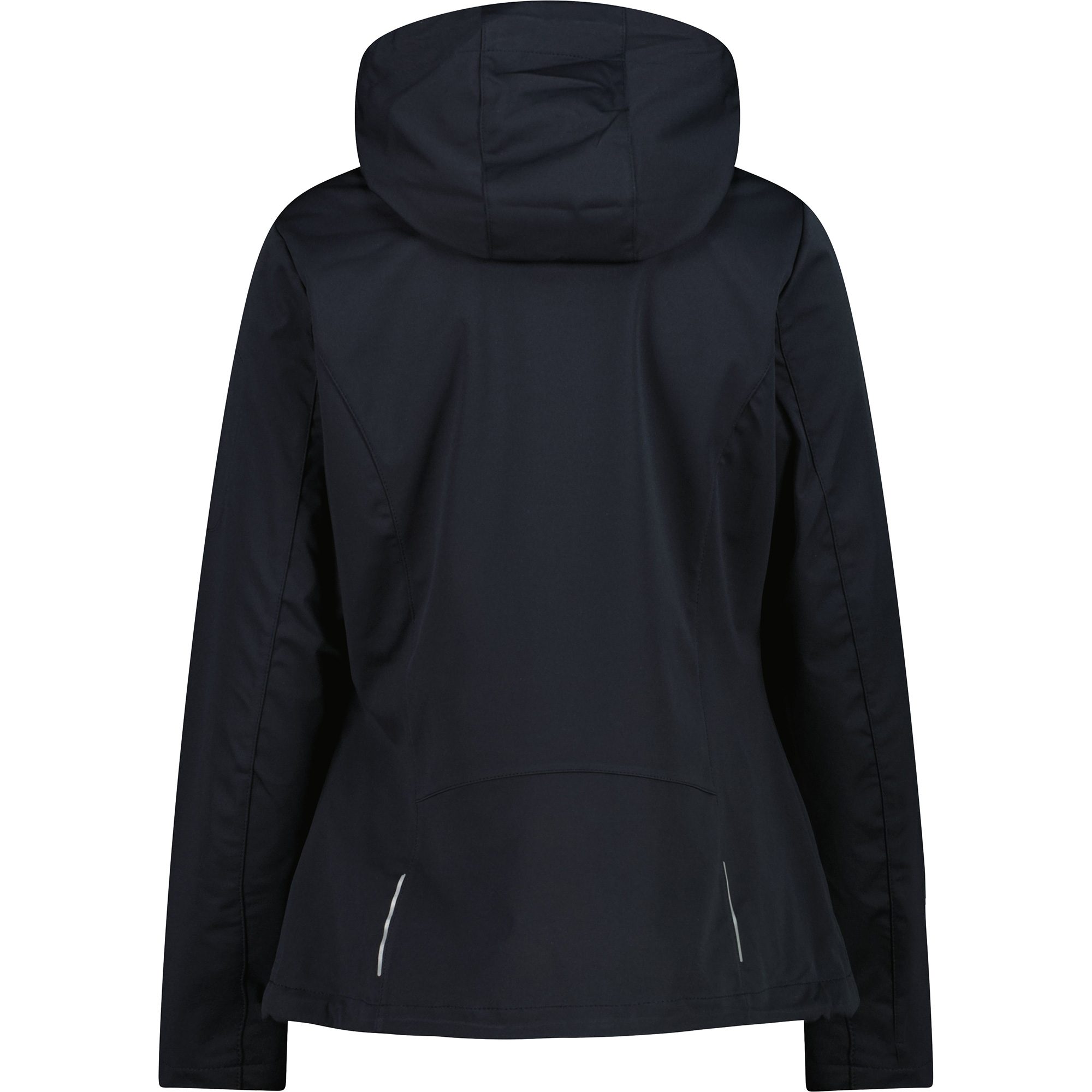 CMP Zip Hood Softshelljacke Damen anthrazit