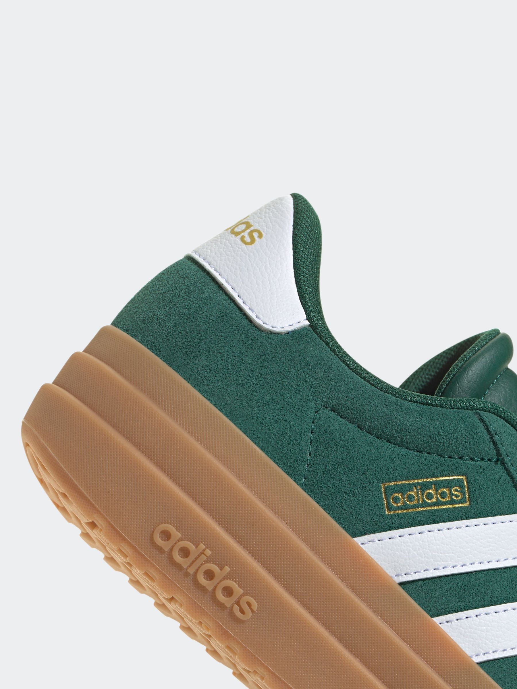 Groen/wit - Adidas Vl Court Bold sneakers