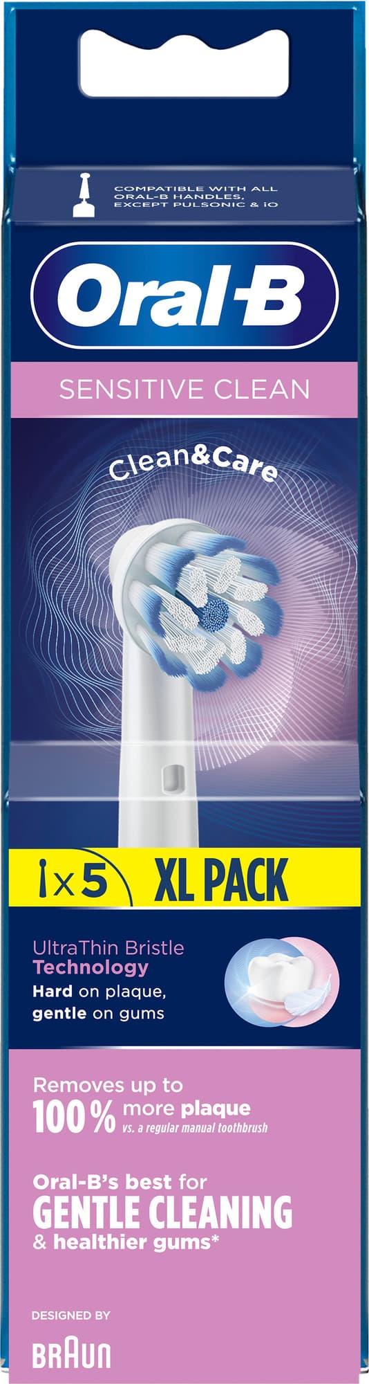 Oral-B Sensitive Clean tandbørstehoveder 325635 (5-pak)
