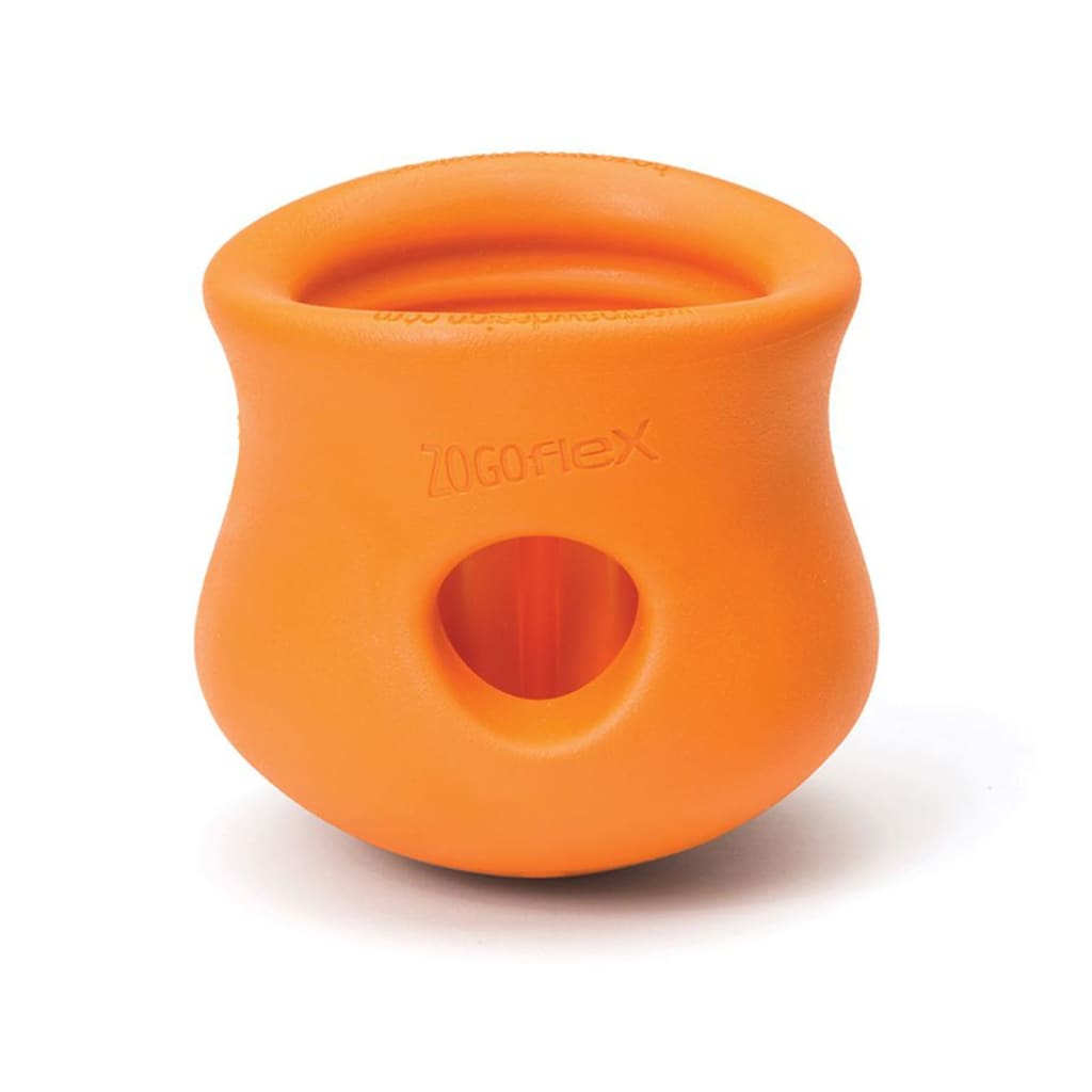 Jouet pour chiens avec zogoflex toppl orange mandarine s