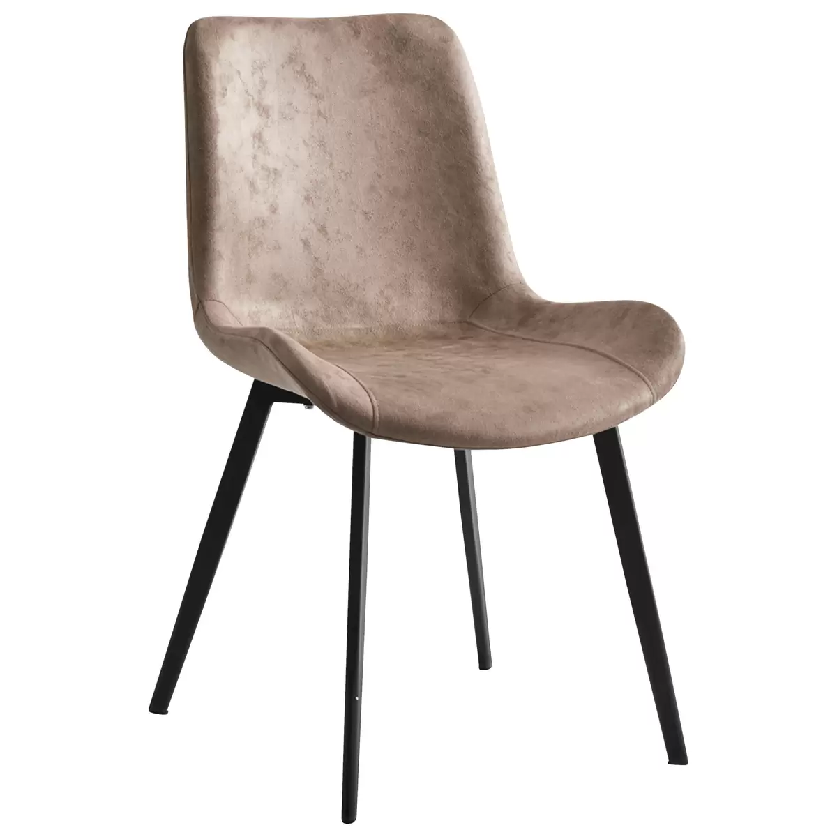 Stuhl Lorne beige,schwarz