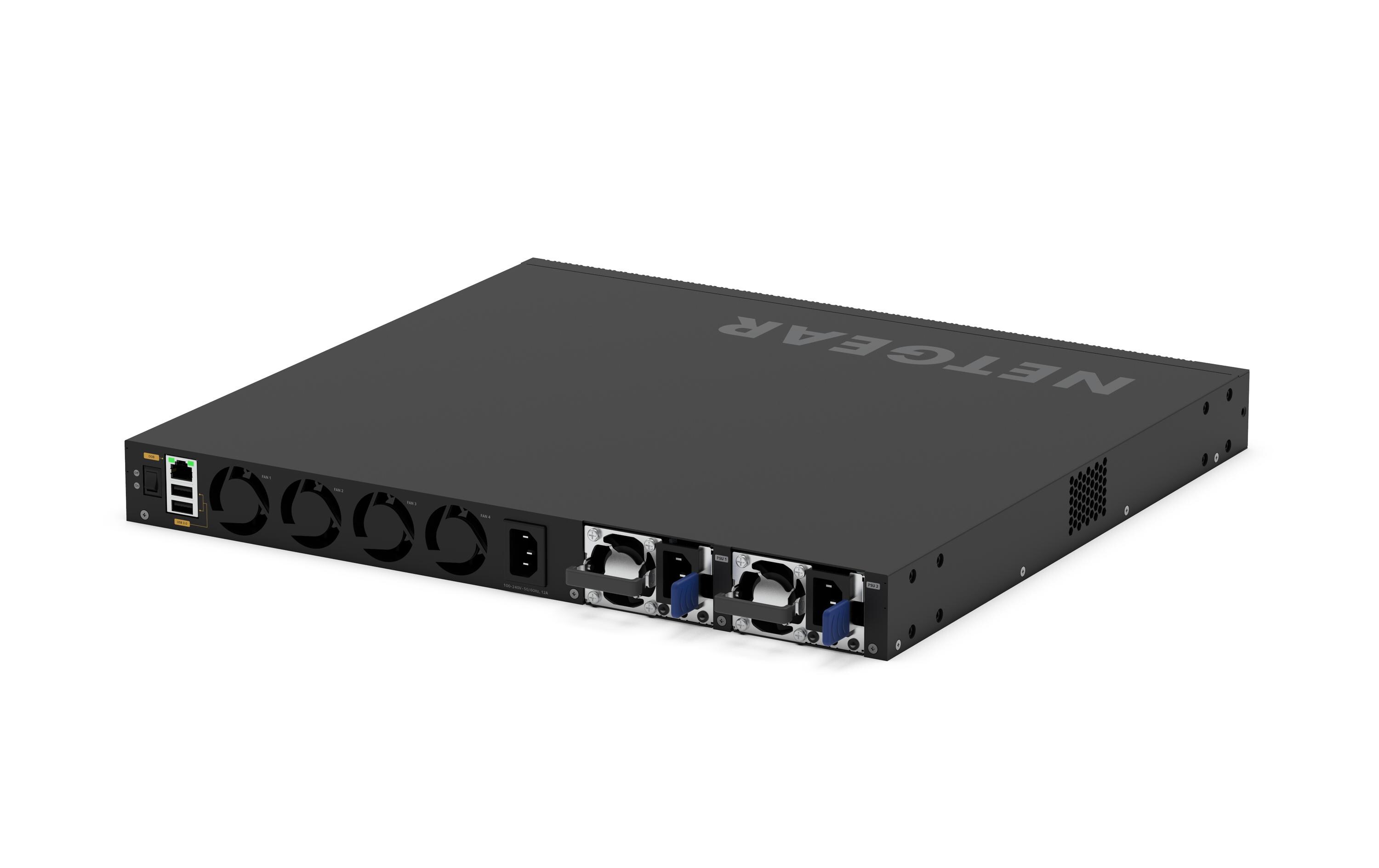PoE+ Switch GSM4352 52 Port<br>48x 1G PoE+ (236W Basisstation, bis zu 1.440W) und 4x SFP+ Managed Switch